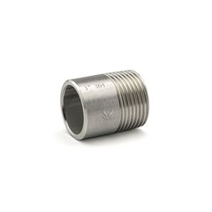 Fitting thread short stainless steel AISI 304 DN 25 (1")