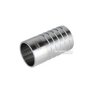 Welded stainless steel hose fitting AISI 304 DN 25 (33,7x2,0)