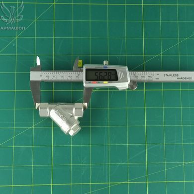 Фильтр сетчатый муфтовый нержавеющий AISI 304 DN 10 (3/8")