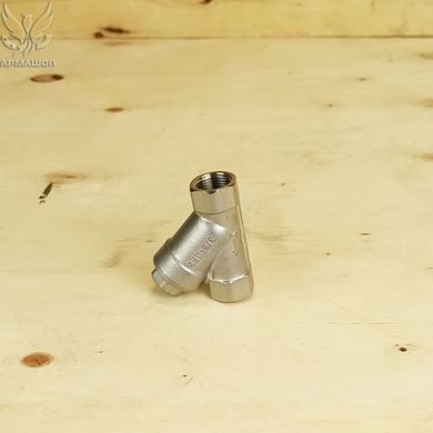Фильтр сетчатый муфтовый нержавеющий AISI 304 DN 10 (3/8")