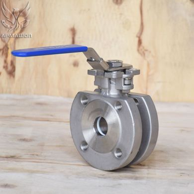 Ball valve stainless interflanged AISI 304 DN 25
