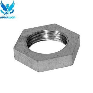Zinc plated steel lock-nut DN 20