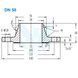 Stainless welding neck flange AISI 304 DN 50 (58) PN 16 photo 2