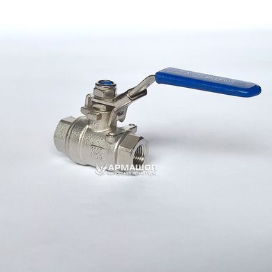 Ball valve stainless two-part DN 8 (1/4")