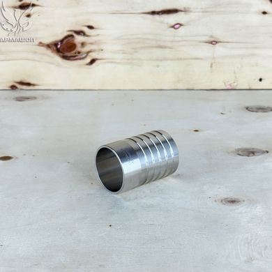 Штуцер для шланга нержавеющий приварной AISI 304 DN 32 (42,4x2,0)