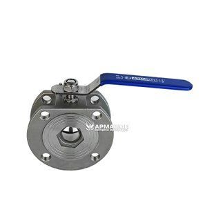 Stainless steel ball valve wafer type AISI 304 Armaval DN 40