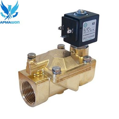 Solenoid valve ODE 21W4KV250 normally closed 1"