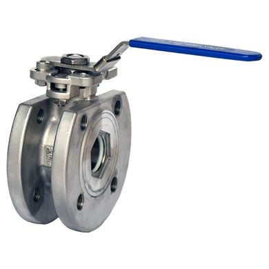 Ball valve stainless interflanged AISI 304 DN 40