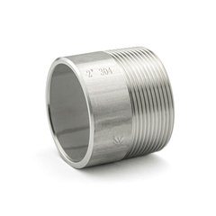 Fitting thread short stainless steel AISI 304 DN 50 (2")