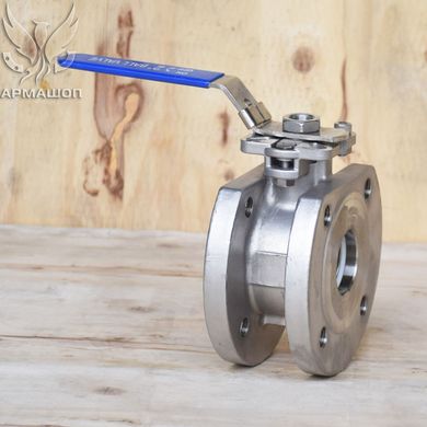 Ball valve stainless interflanged AISI 304 DN 50