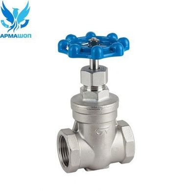 Stainless wedge valve Genebre 2220N 3/4" with NPT thread
