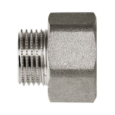 Nickel-plated reducing adapter Comisa DN 25x20 (1"x3/4")